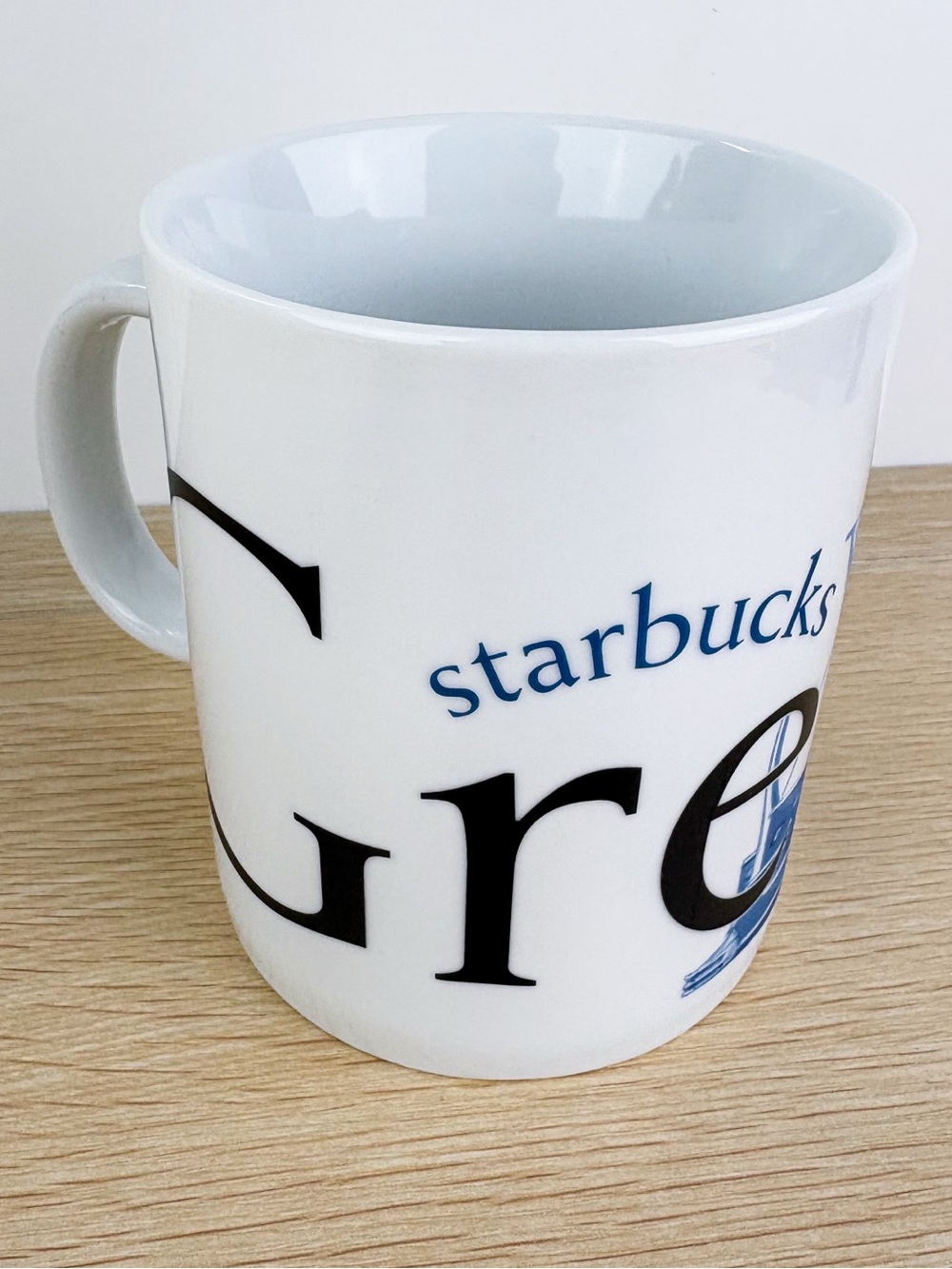 Starbucks Greece 2002 City Mug Collector Series Mug Vintage NEW 16oz Ceramic
